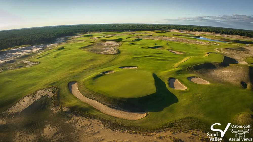 Sand Valley aerial view 16